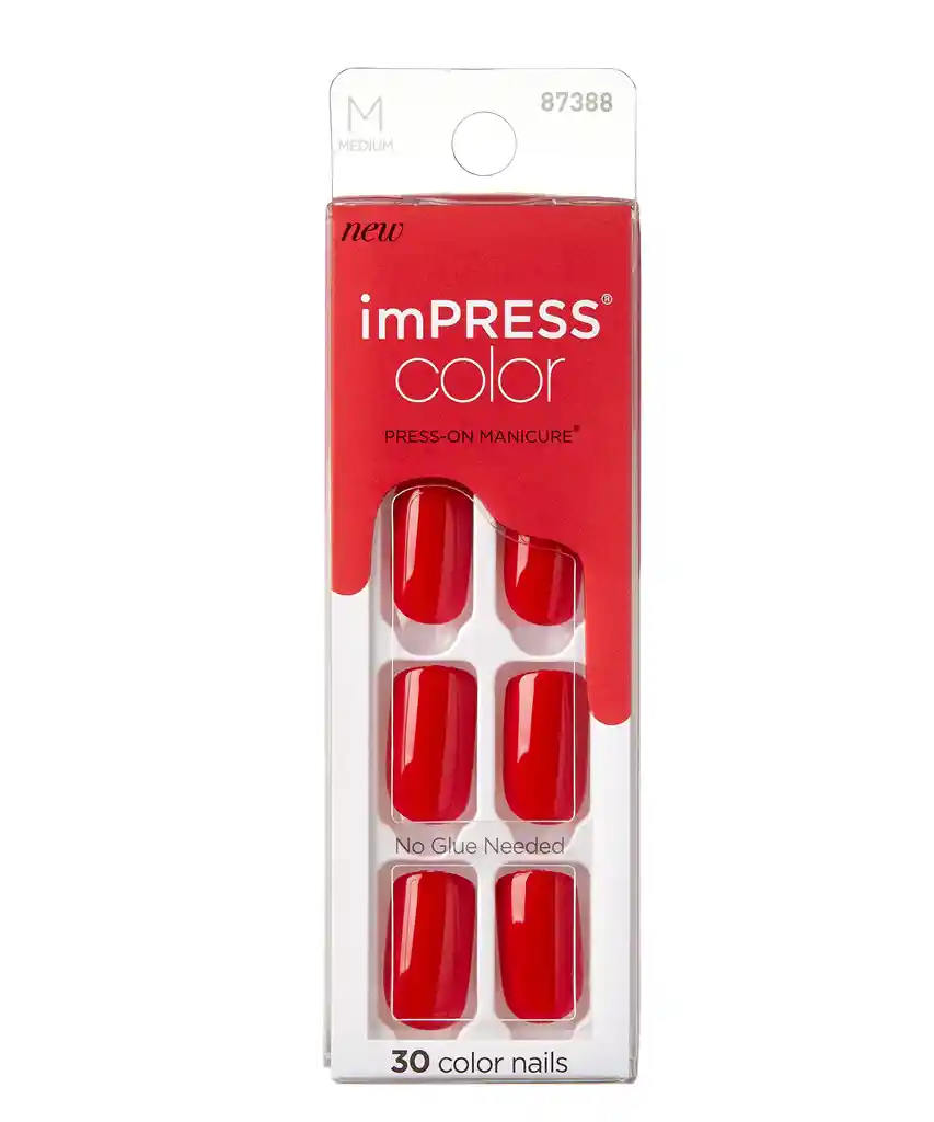 Uñas Impress Colors - Reddy Or Not