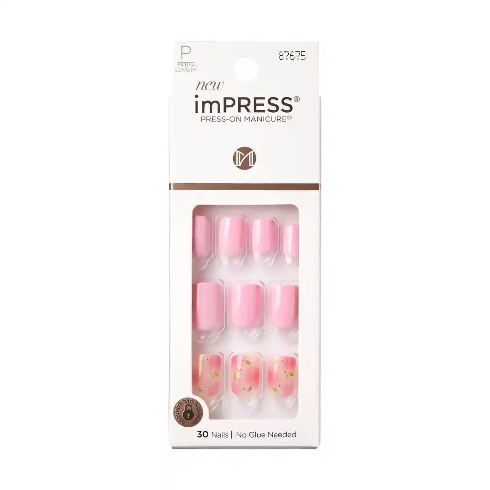 Uñas Impress Petite Pink Moment