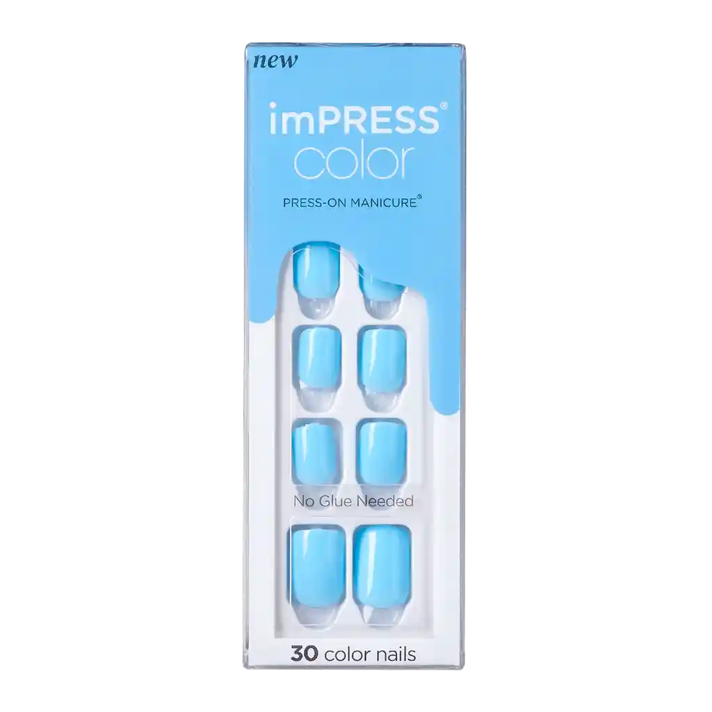 Uñas Impress Petite Brunnera