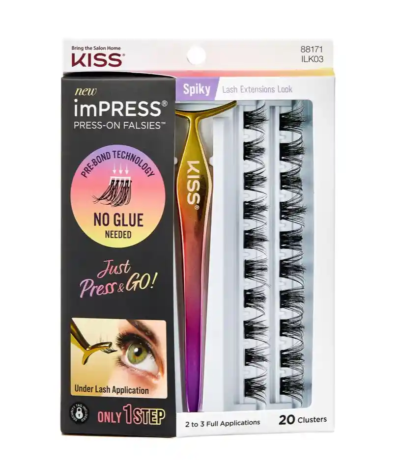 Pestañas Impress Kit C/ Aplic - Spiky