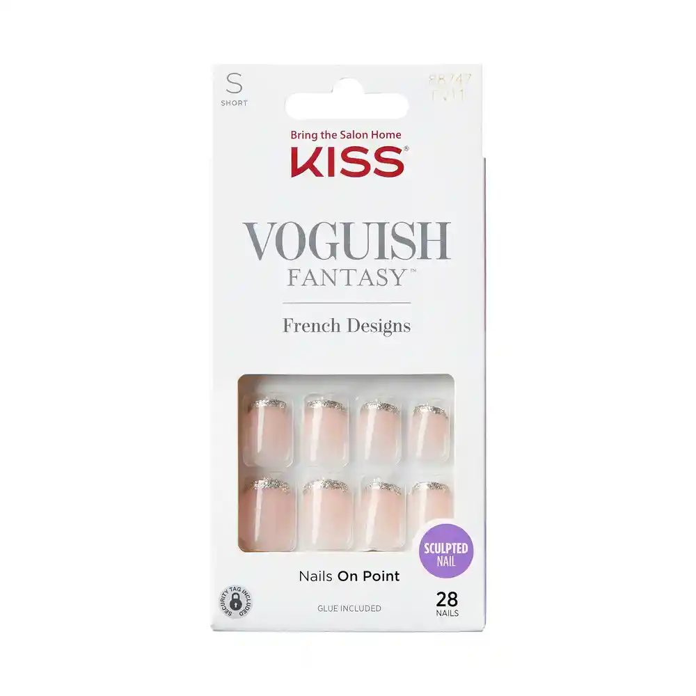 Uñas Kiss Voguish Fantasy - Bisous