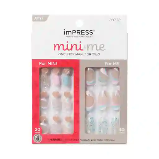 Uñas Impress Mini&me - Bloom