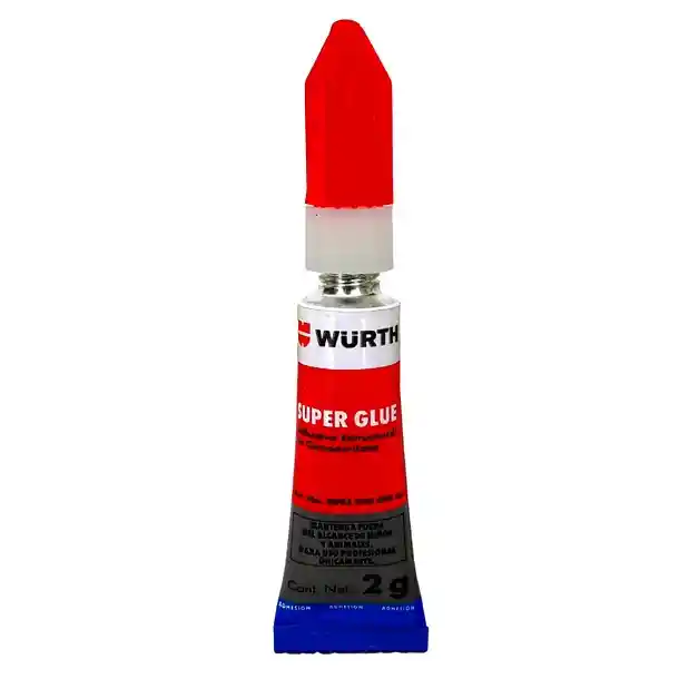 Adhesivo Super Glue 2gr Wurth