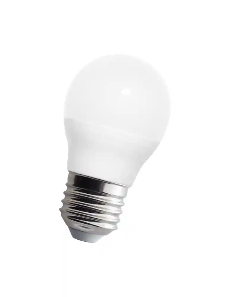 Ampolleta Esferica Led E27 6w 6500k Fbrigth Home Luz Fria