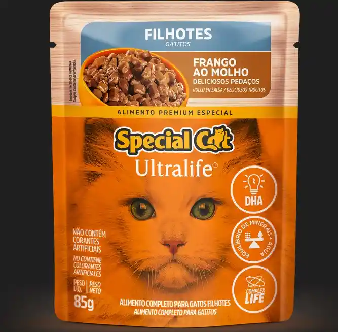 Special Sobre Cat Gatitos Pollo 85gr