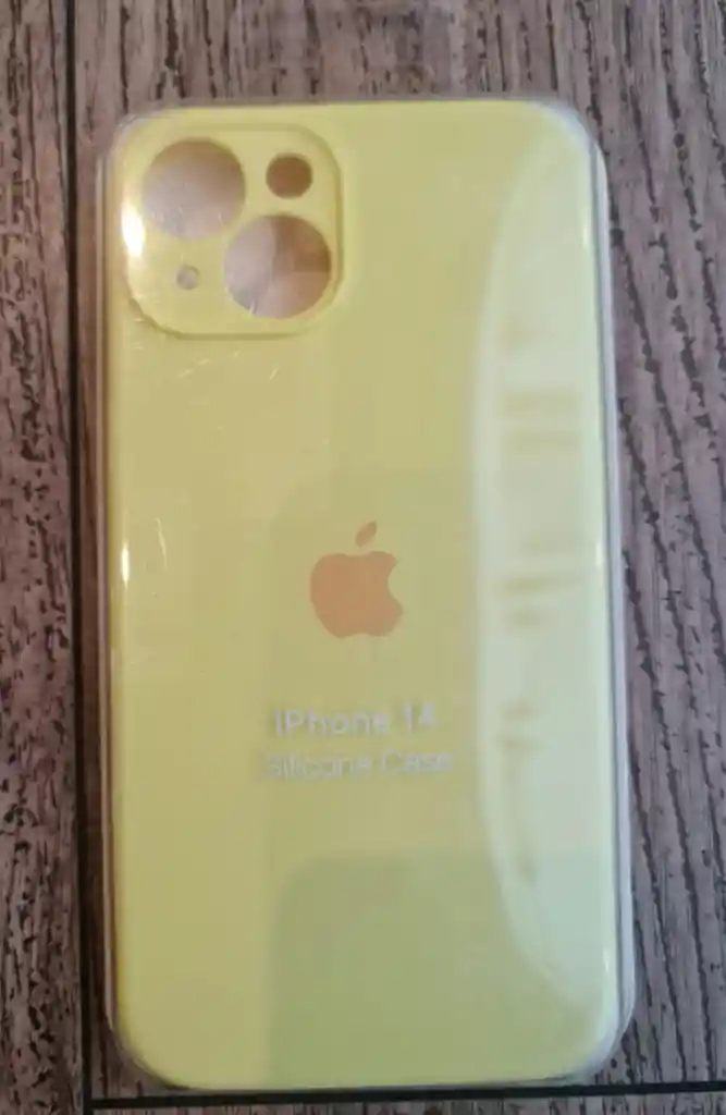 Carcasa Amarilla Para Iphone 14