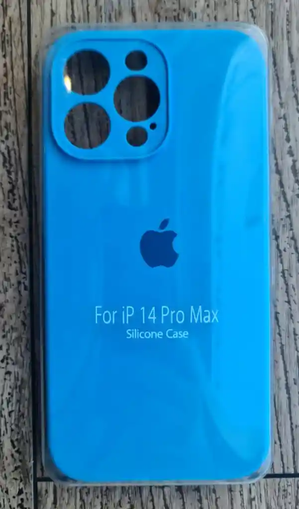 Carcasa Celeste Para Iphone 14 Pro Max