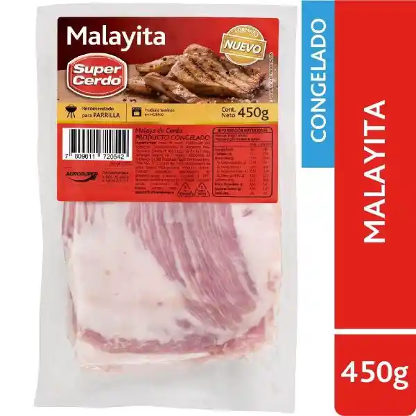 Malayita Super Cerdo 450 Grs. Congelada