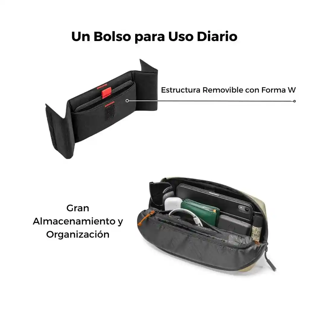 Tomtoc Bolso De Hombro G-sling Para Nintendo Switch - Caqui