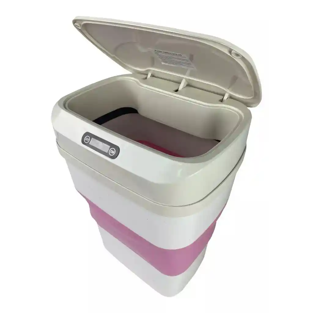 Papelera Basurero Inteligente Con Sensor Digital Infrarrojo Azul