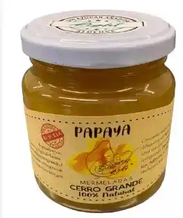 Mermelada Papaya Sin Azucar Cerro Grande
