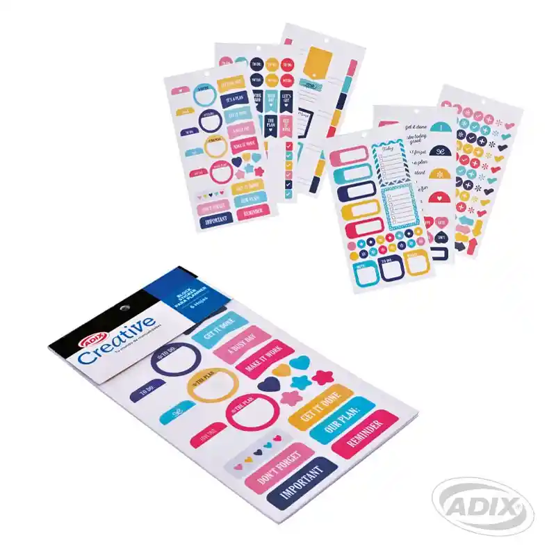 Block Sticker Para Planner