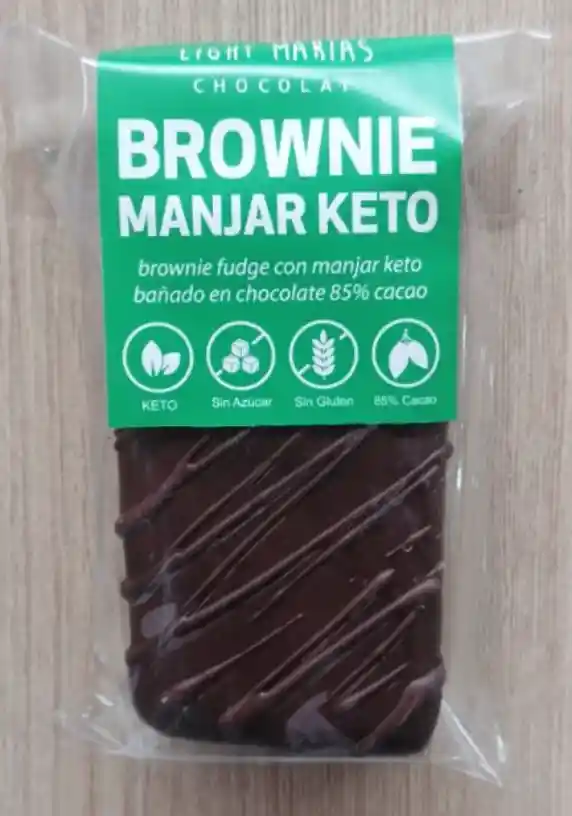 Brownie Manjar Keto (sin Gluten) Light Marias 115g