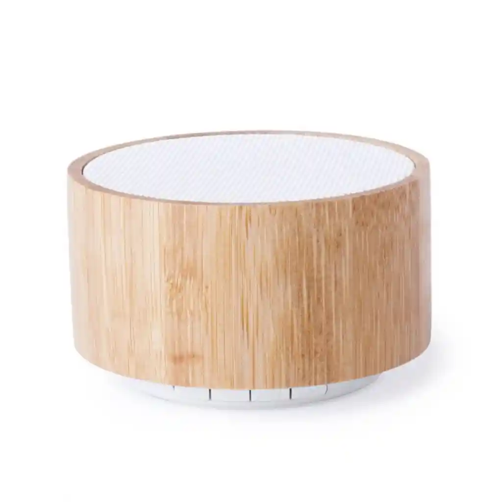 Parlante Altavoz Bluetooth Recargable Usb Bambú