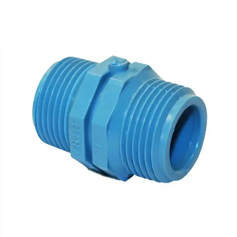 Niple Pvc Hidraulico 1/2'' X 3/4'' He-he Importado