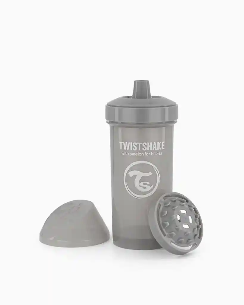 Vaso Twistshake Kid Cup 360 Ml - Gris