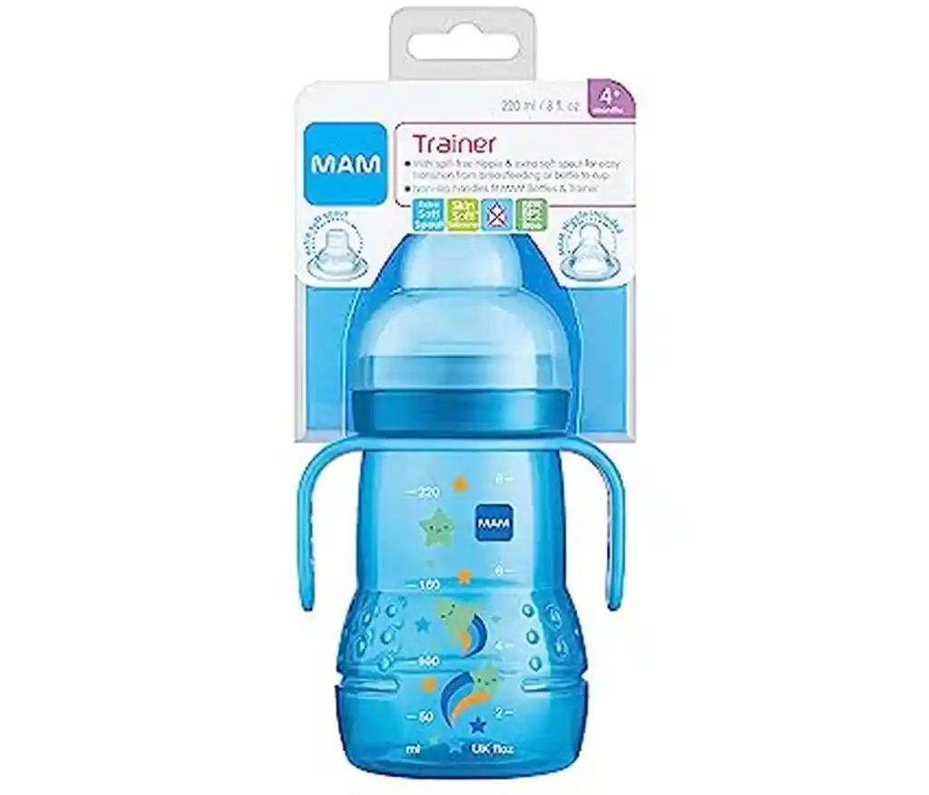 Vaso De Entrenamiento 220 Ml Azul Mam