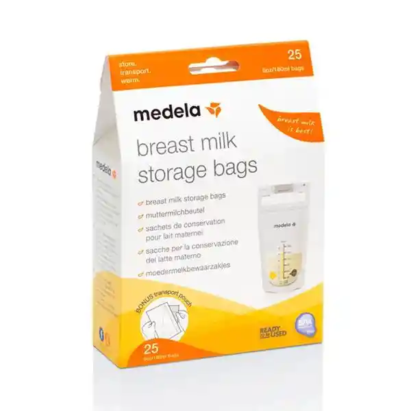 Bolsa De Almacenamiento De Leche 25 Unidades Medela