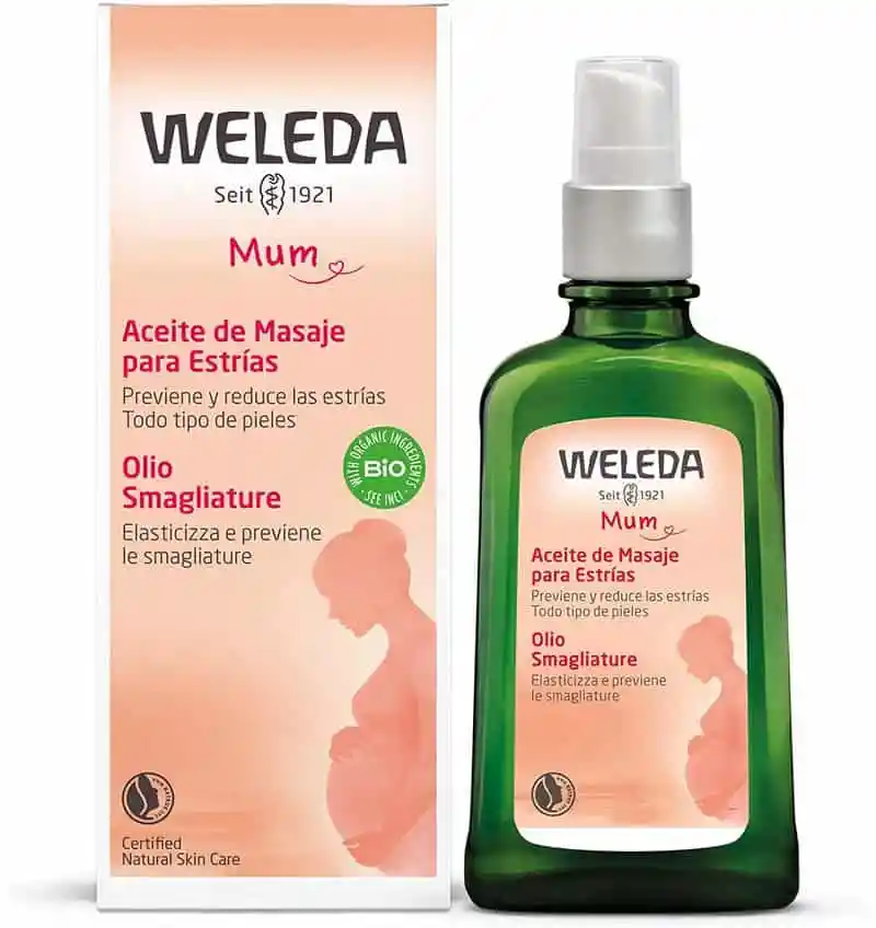 Aceite De Masajes Para Estrías Weleda