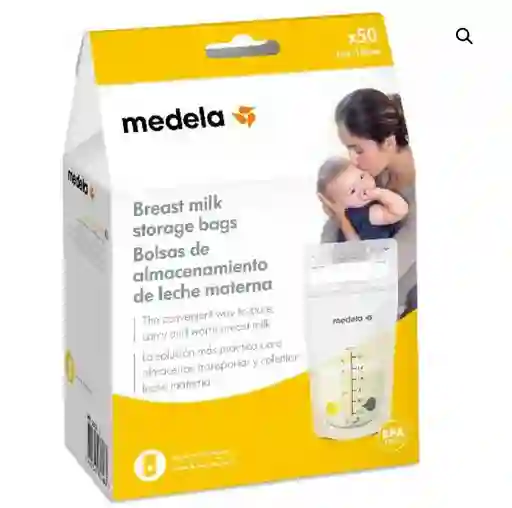 Bolsas De Almacenamiento De Leche Materna Medela 50 Pcs