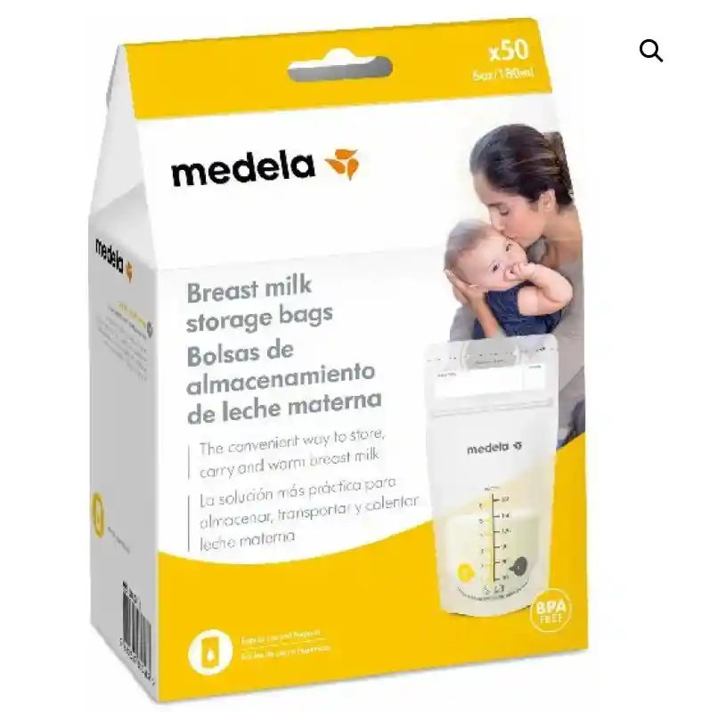 Bolsas De Almacenamiento De Leche Materna Medela 50 Pcs