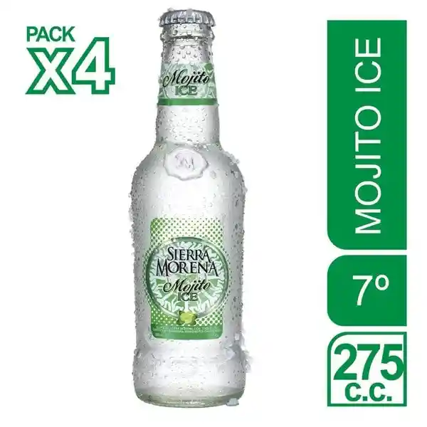 Pack 4 Sierra Morena Ice Mojito Botellin