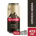 Sixpack Cusqueña Negra 473 Cc