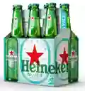 Sixpack Heineken Silver Botellin