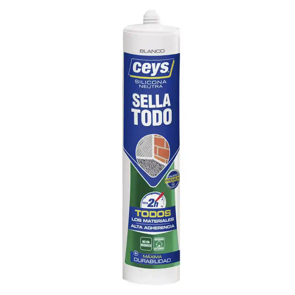 Silicona Neutra Sellatodo Blanco 280ml