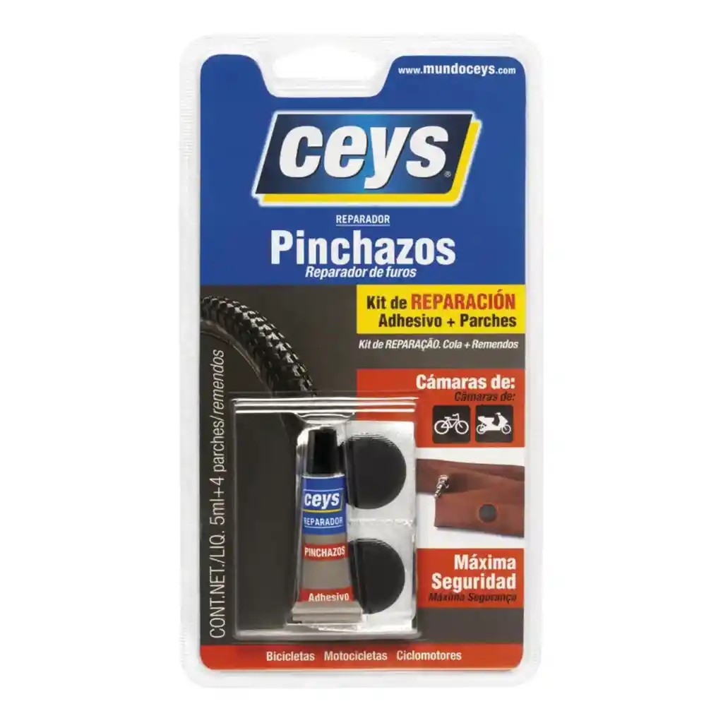 Reparador De Pinchazos 5grs + Parches