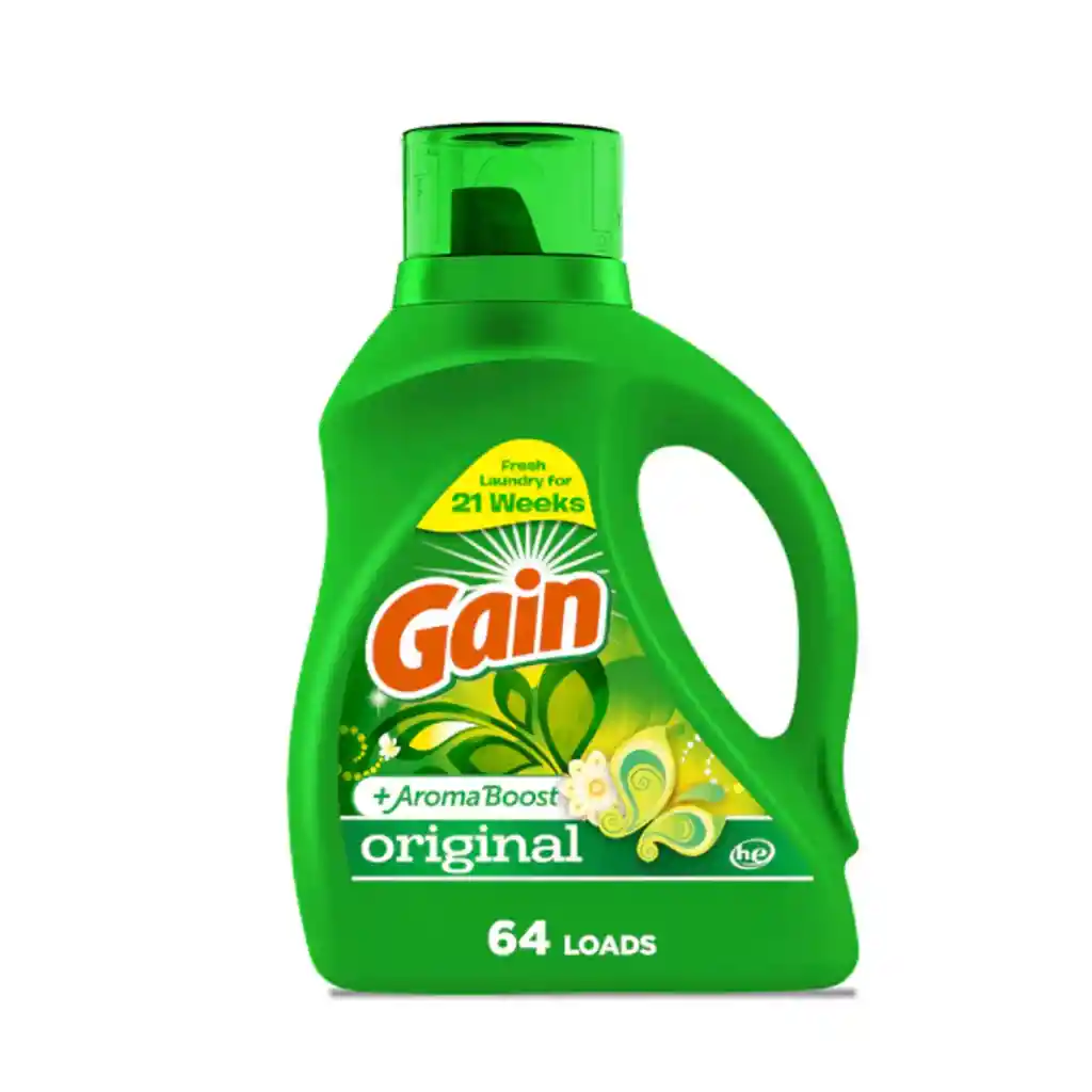 Detergente De Ropa Concentrado Liquido Original 2.72lts (64 Lavados)
