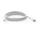 Cable Iphone Usb C A Lightning Blindado Certificado Mfi 1.5mts Blanco