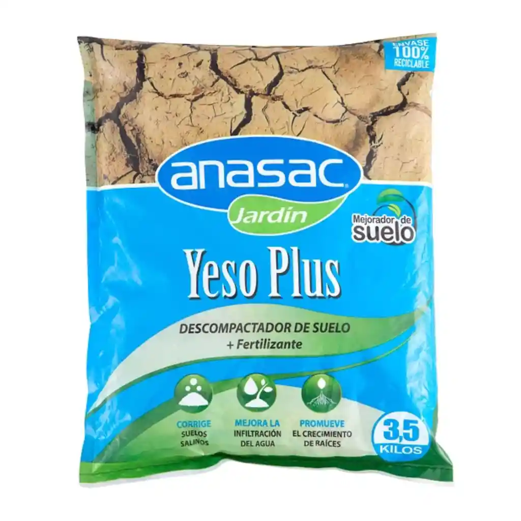 Descompactador De Suelo Yeso Plus 3.5kg