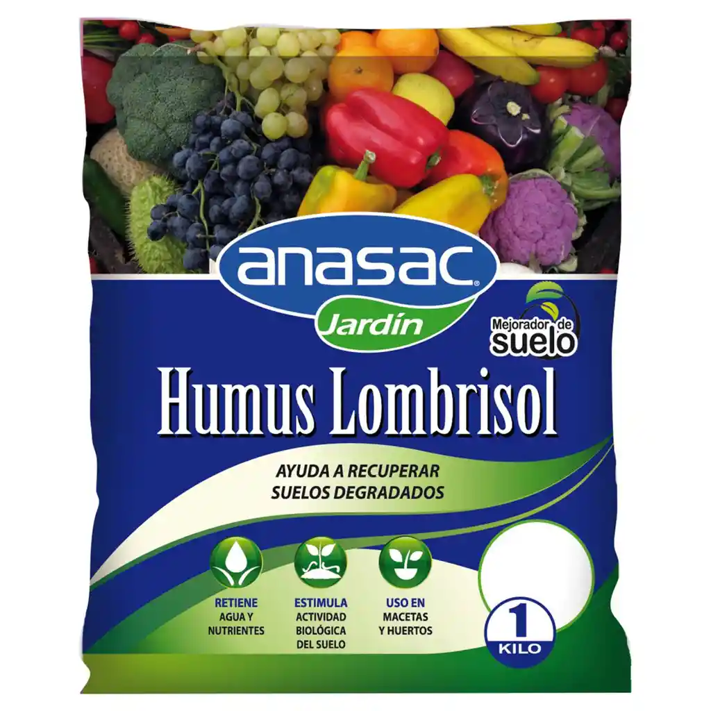 Humus Lombrisol 1kg