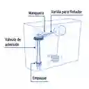 Valvula De Admision Wc Con Flotador 15/16"