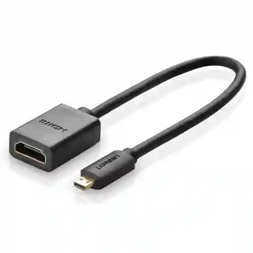 Cable Adaptador Micro-hdmi / Hdmi H 20cm Negro Ugreen 20134