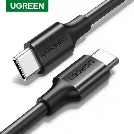 Cable Usb-c/usb-c 2.0 3a Max Sync+power 3m Negro Ugreen Us286