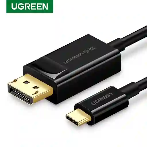 Cable De Video Usb-c / Displayport 4k/30hz 1.5m Blanco Ugreen Mm1139