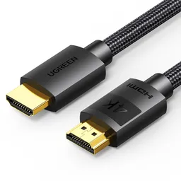 Cable Hdmi 1.4 4k/30hz M/m 10m Blindado Negro Ugreen Hd119