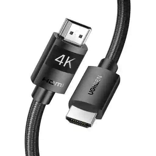 Cable Hdmi 1.4 4k/30hz M/m 5m Blindado Negro Ugreen Hd119