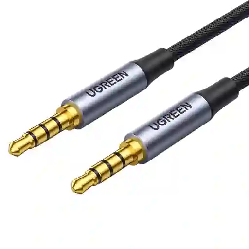 Cable De Audio Jack 3.5mm 4 Polos M/m Compatible Con Microfono 2m Ugreen Av183