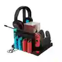 Soporte Adaptador Vertical Nintendo Switch Accesorios 9 En 1