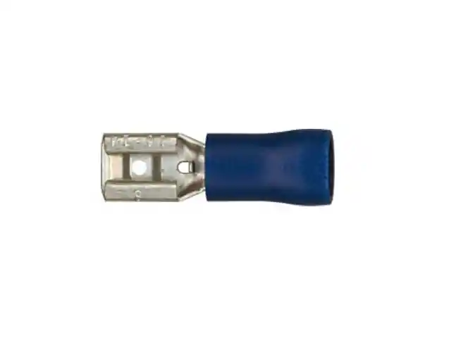 Terminal Electrico Hembra Pino Azul Lg 0.5x2.5x0.8 Wurth X Unidad