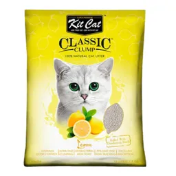 Kit Gato, Arena Clásica Para Gatos, Aroma Limón (20 Kg)