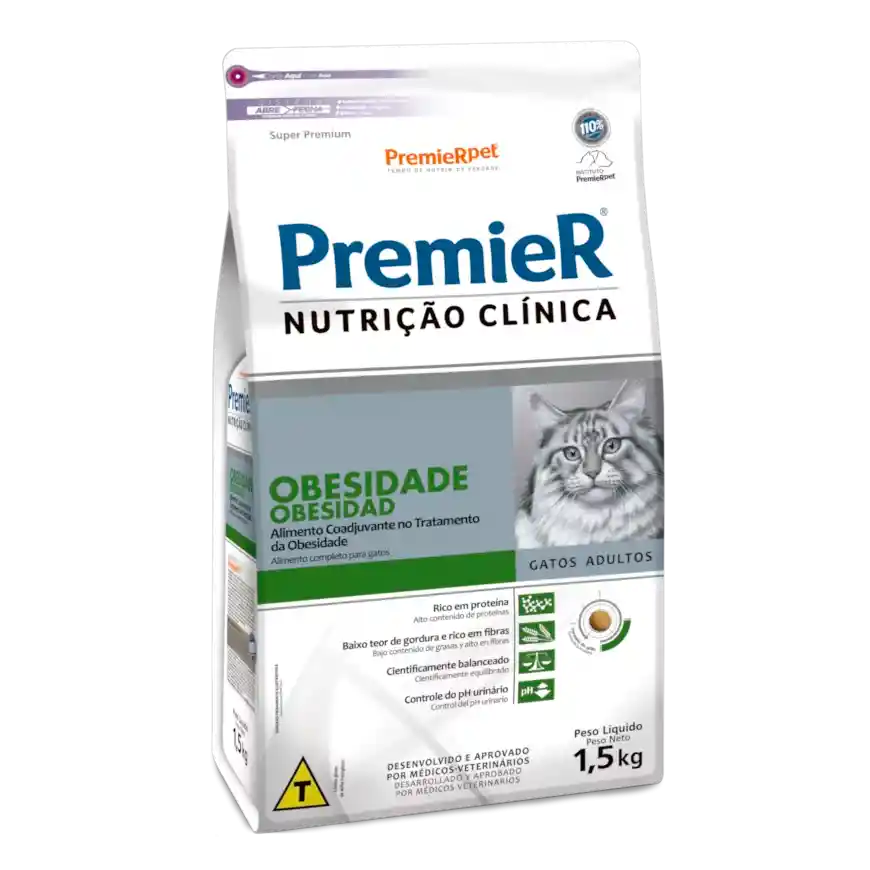 Premier Nutrición Clínica Obesidad Gatos