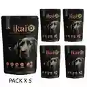 Ikai Premium Salmon Pet Snack- Dog -5 Pack Bundle