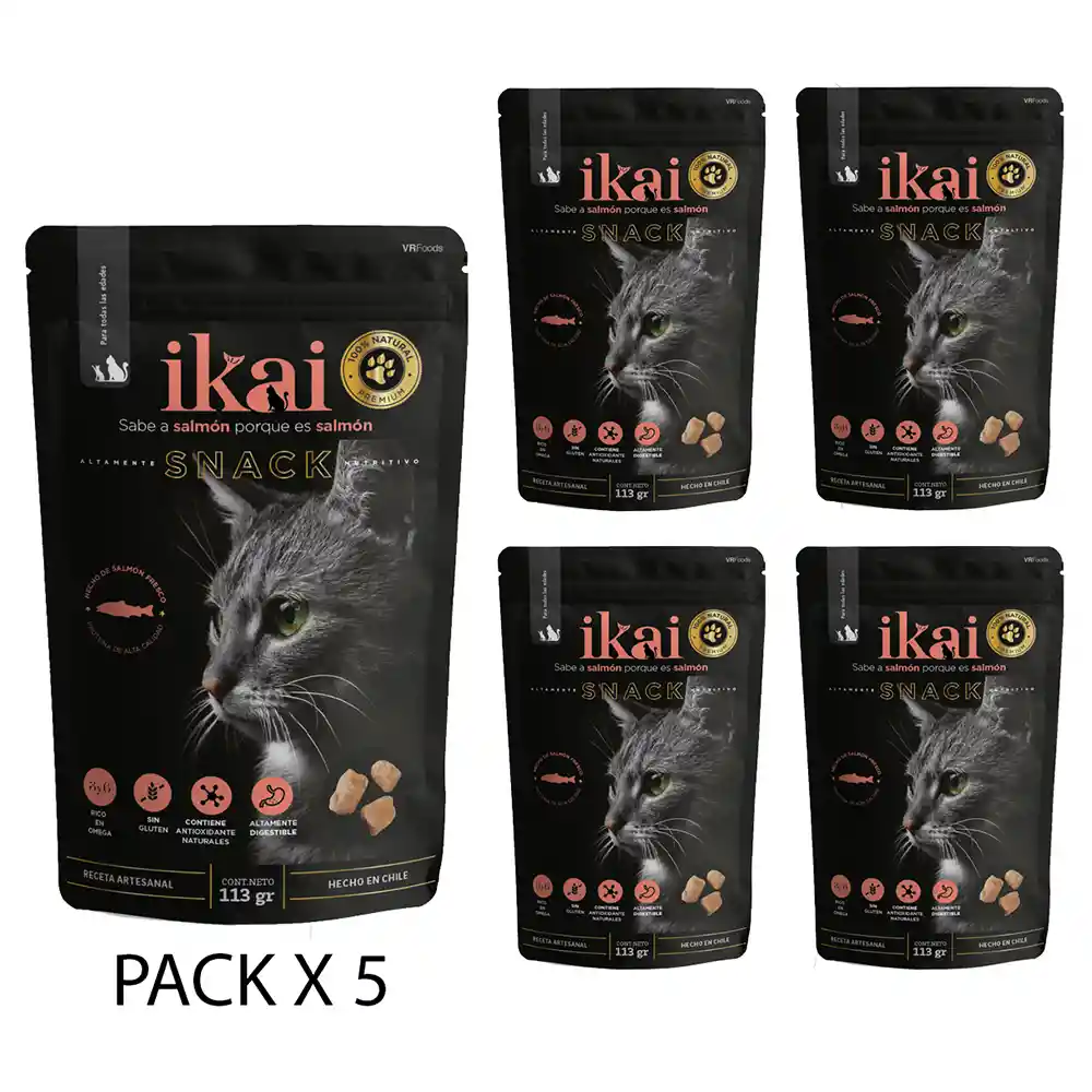 Ikai – Snack Para Gatos (5 Und)