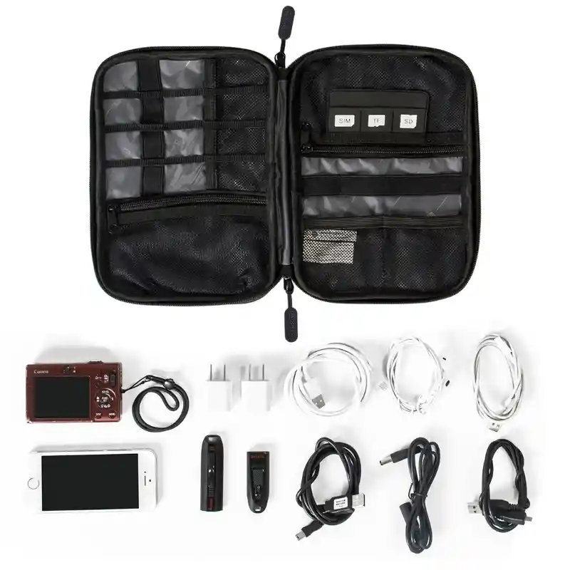 Bagsmart Organizador Electrónico Glendora Para Viajes-negro