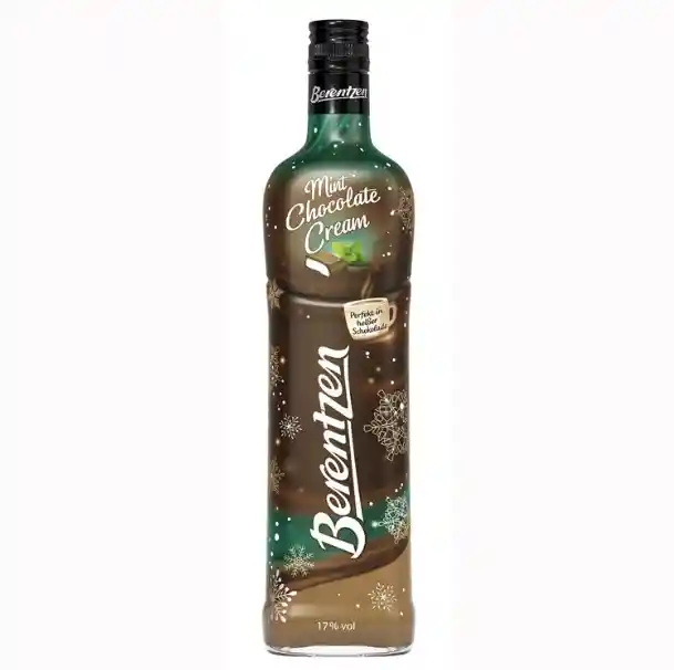 Licor Crema Mint Chocolate Berentzen 16º 700cc