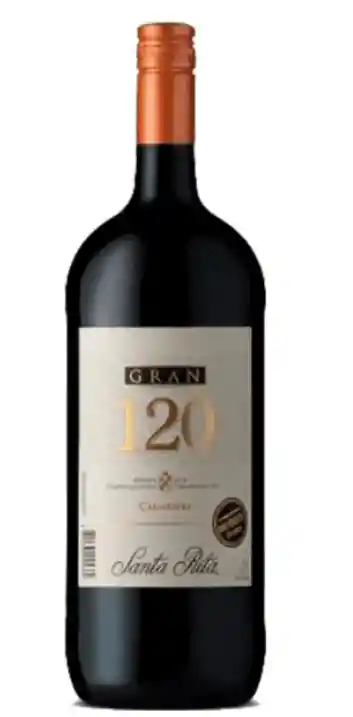 Vino Gran 120 Carmenere 11.5º Bot 1500cc